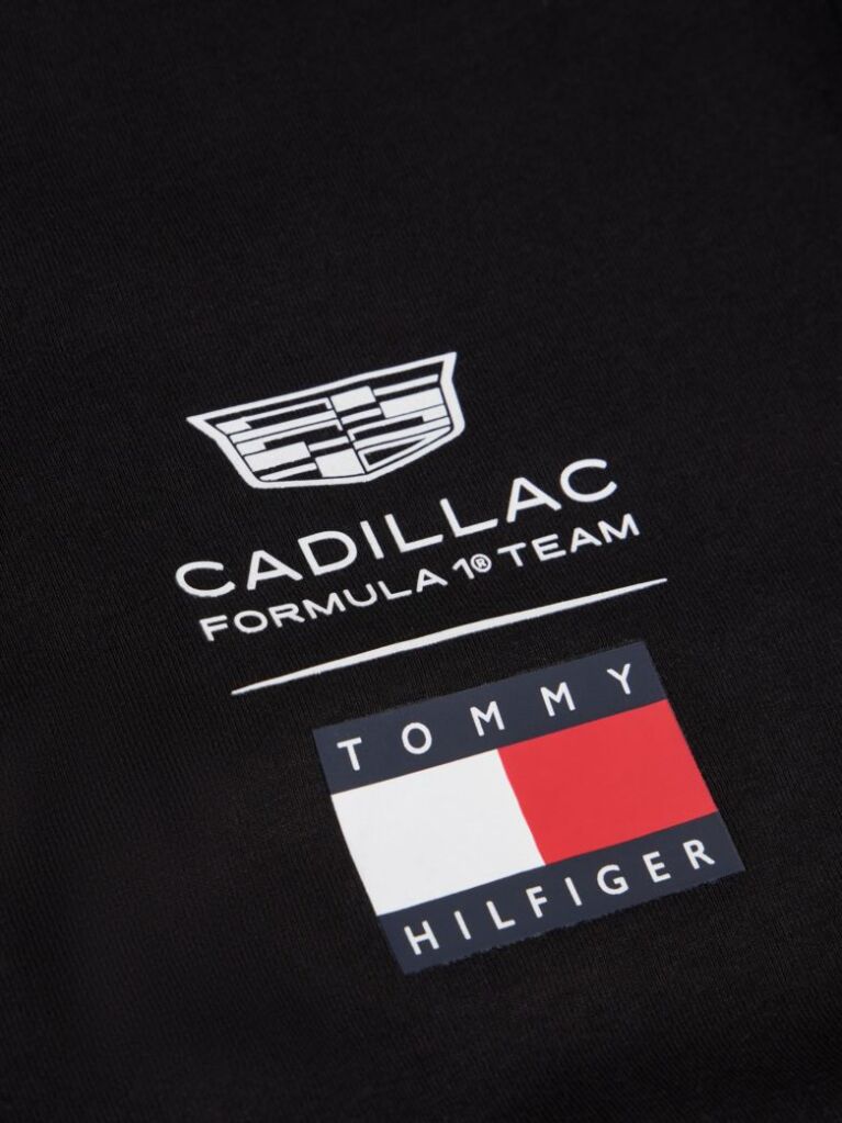 Black TH x Cadillac Formula 1® Team Logo T-Shirt  Unisex