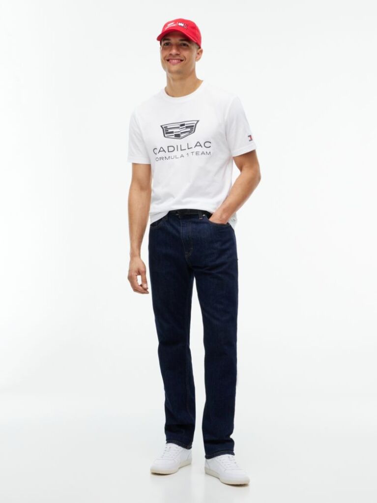 White TH x Cadillac Formula 1® Team Logo T-Shirt  Unisex