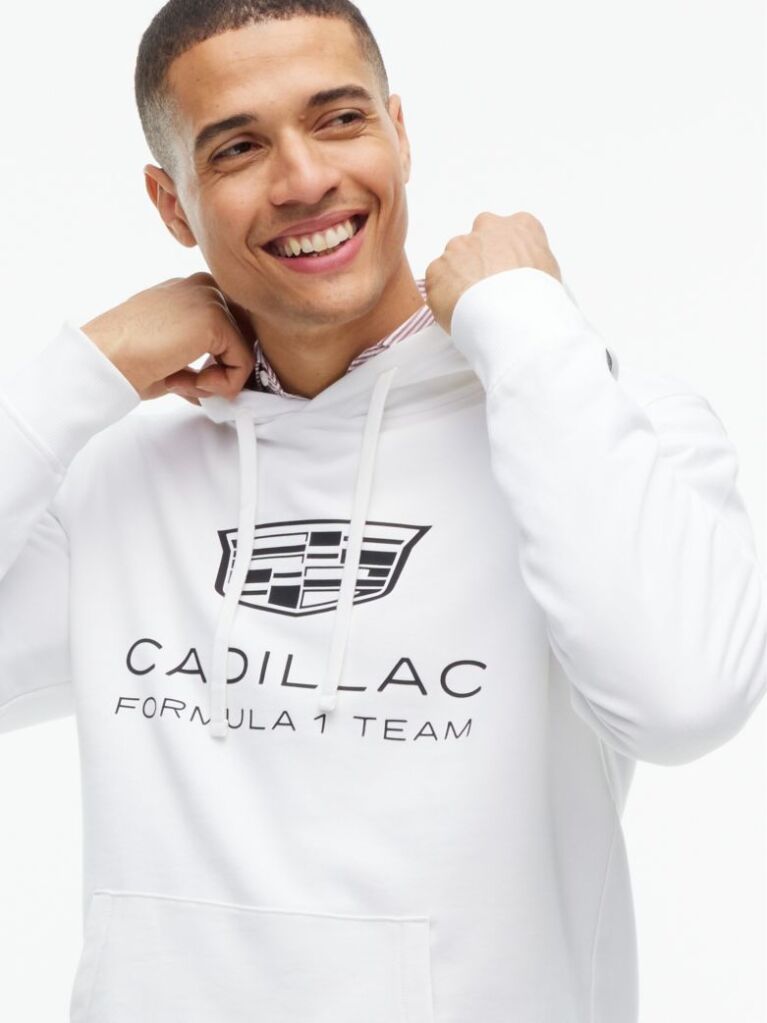 Άσπρο TH x Cadillac Formula 1® Team Βαμβακερό Hoody  Unisex