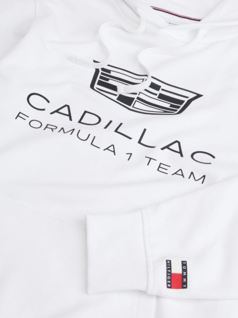 Άσπρο TH x Cadillac Formula 1® Team Βαμβακερό Hoody  Unisex