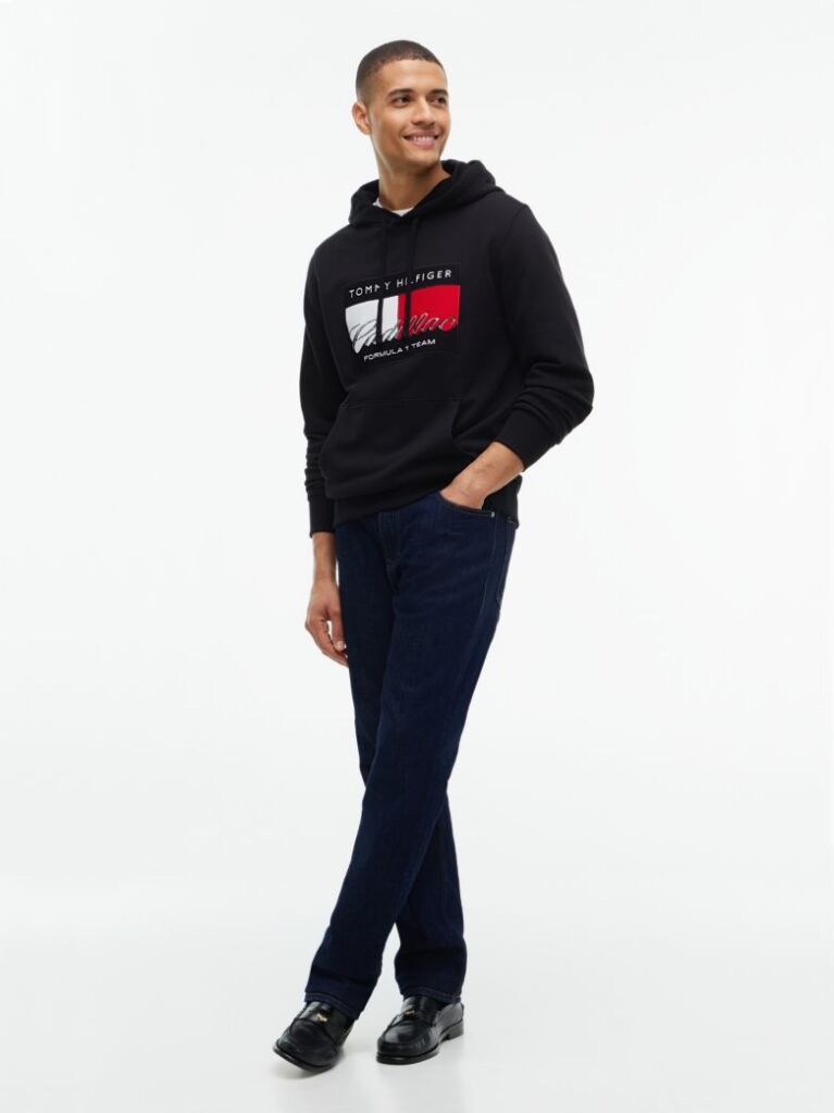 Μαύρο TH x Cadillac Formula 1® Team Hoody Με Σημαία  Unisex
