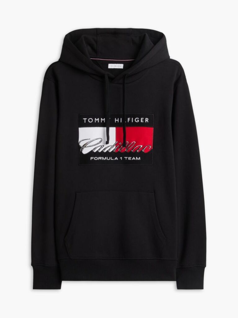 Μαύρο TH x Cadillac Formula 1® Team Hoody Με Σημαία  Unisex