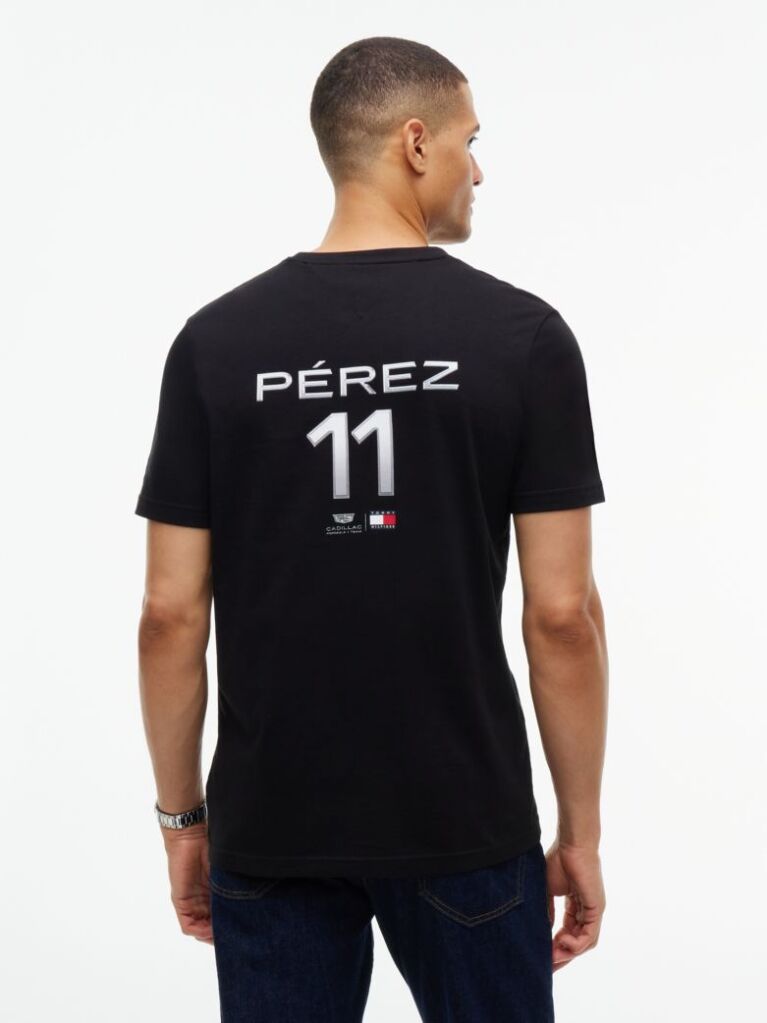 Black TH x Cadillac Formula 1® Team Bottas 77 T-Shirt  Unisex