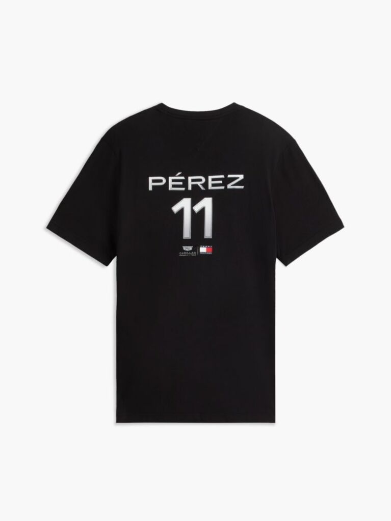 Black TH x Cadillac Formula 1® Team Bottas 77 T-Shirt  Unisex