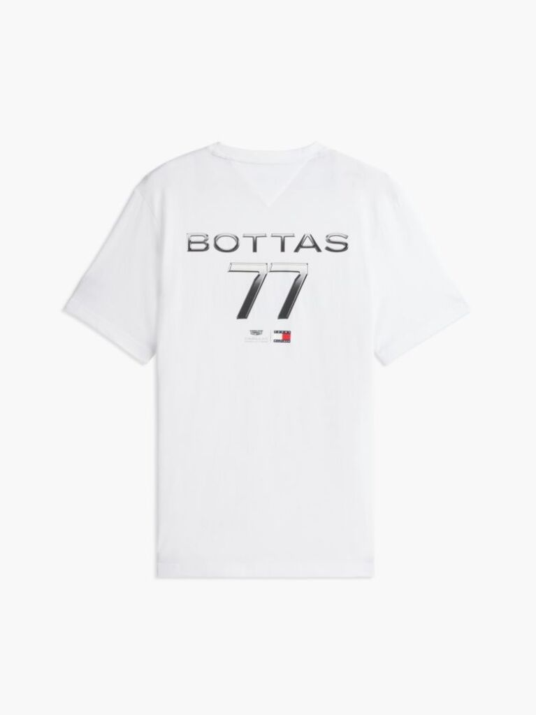 Άσπρο TH x Cadillac Formula 1® Team Bottas 77 T-Shirt  Unisex