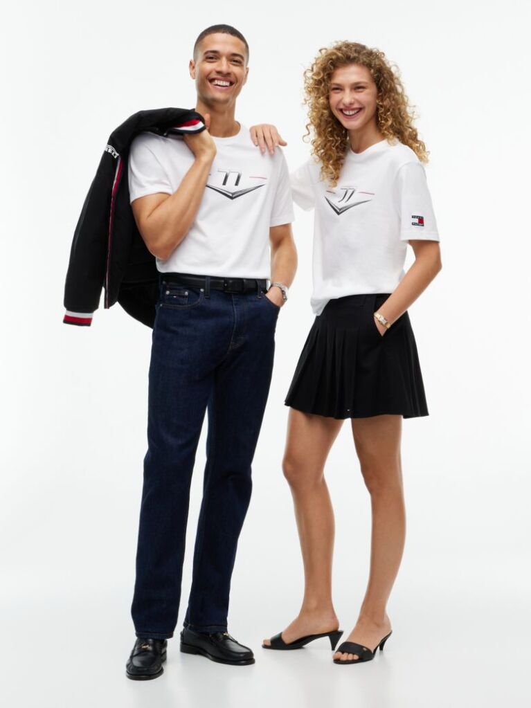 Άσπρο TH x Cadillac Formula 1® Team Bottas 77 T-Shirt  Unisex