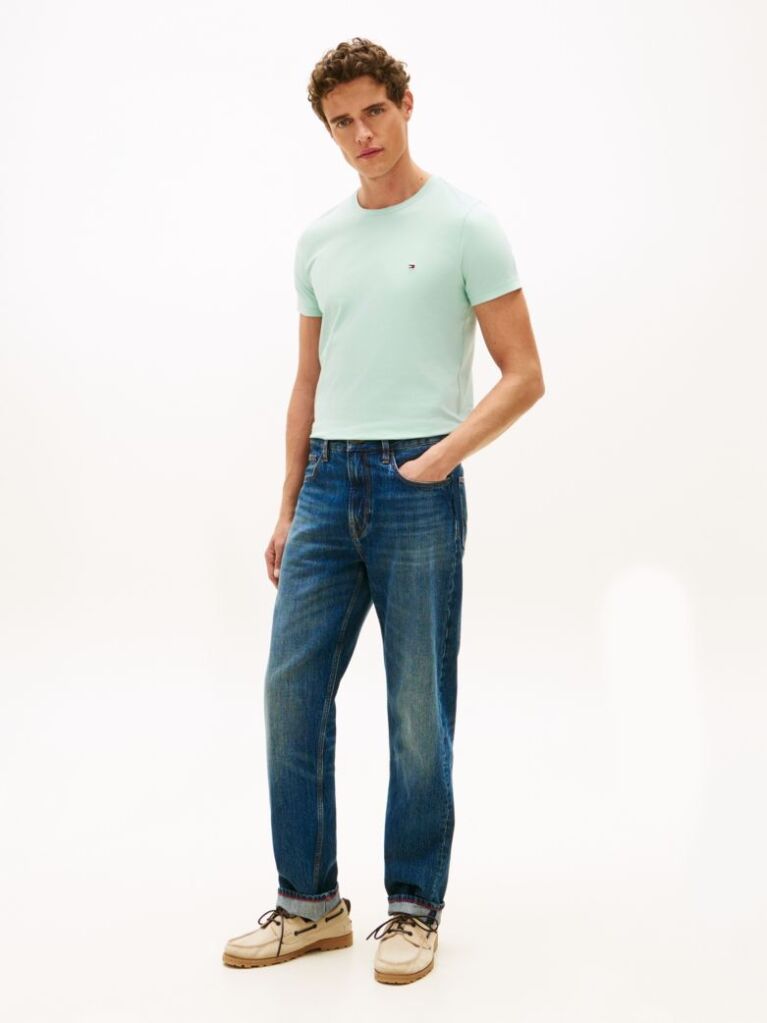 Πράσινο T-Shirt Με Extra Slim Γραμμή  Άνδρες