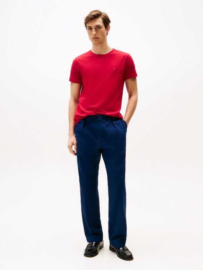 Κόκκινο T-Shirt Με Extra Slim Γραμμή  Άνδρες