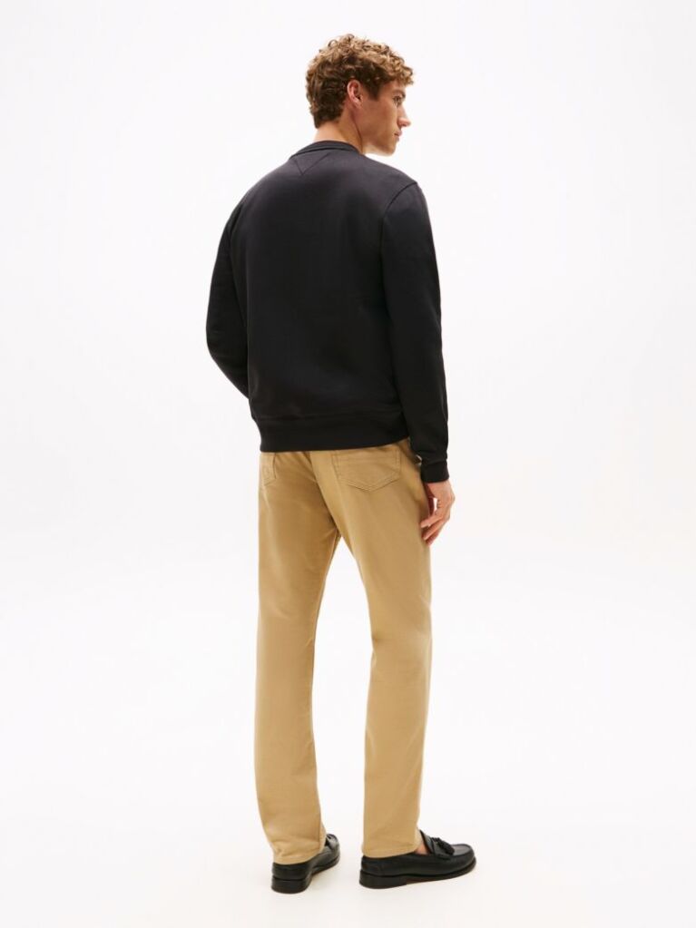 Black TH Flex Logo Sweatshirt  Men