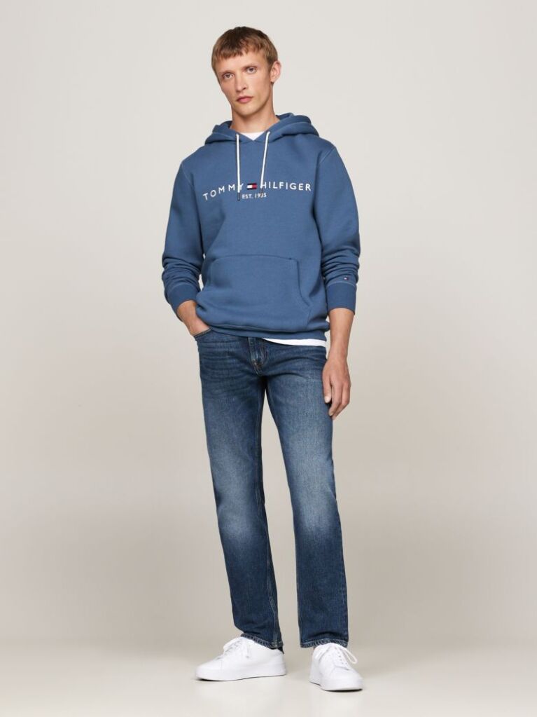 Blue Flex Logo Hoody  Men