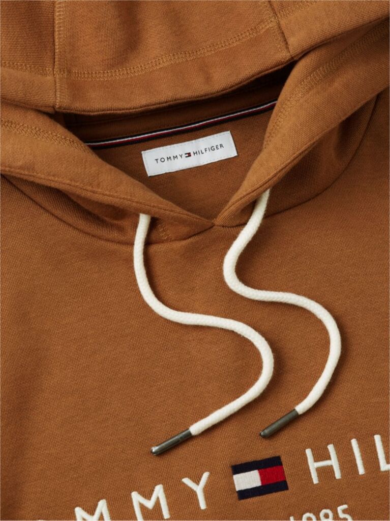 Καφέ Flex Hoody Με Λογότυπο  Άνδρες