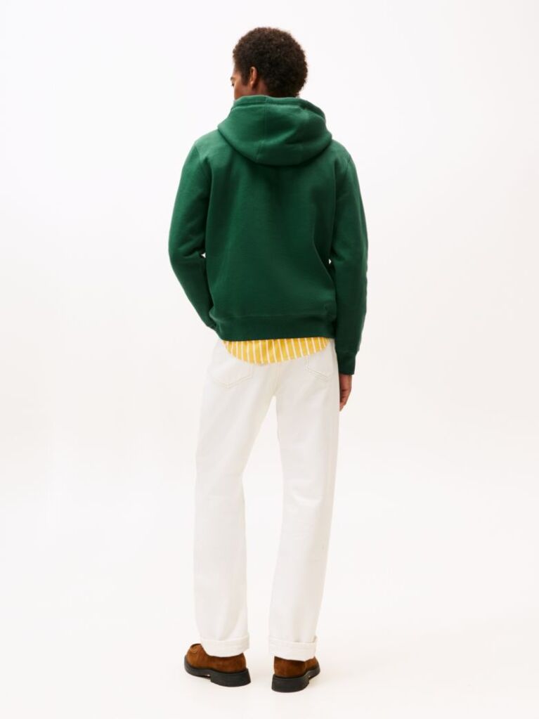 Green Flex Logo Hoody  Men