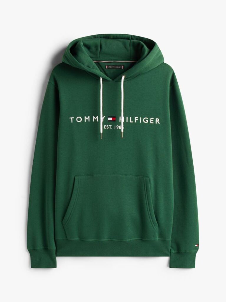 Green Flex Logo Hoody  Men