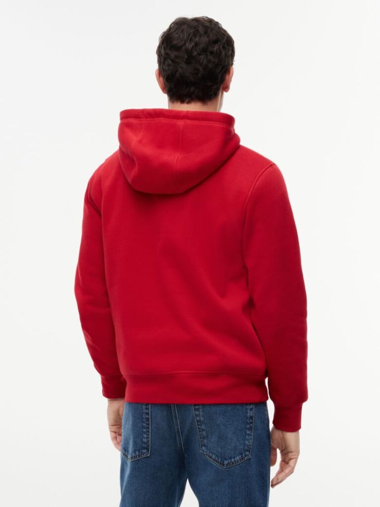 Red Flex Logo Hoody  Men