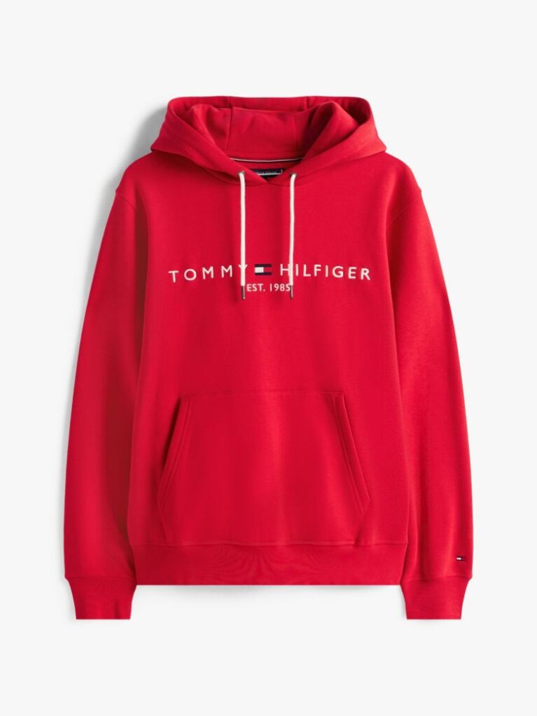 Red Flex Logo Hoody  Men