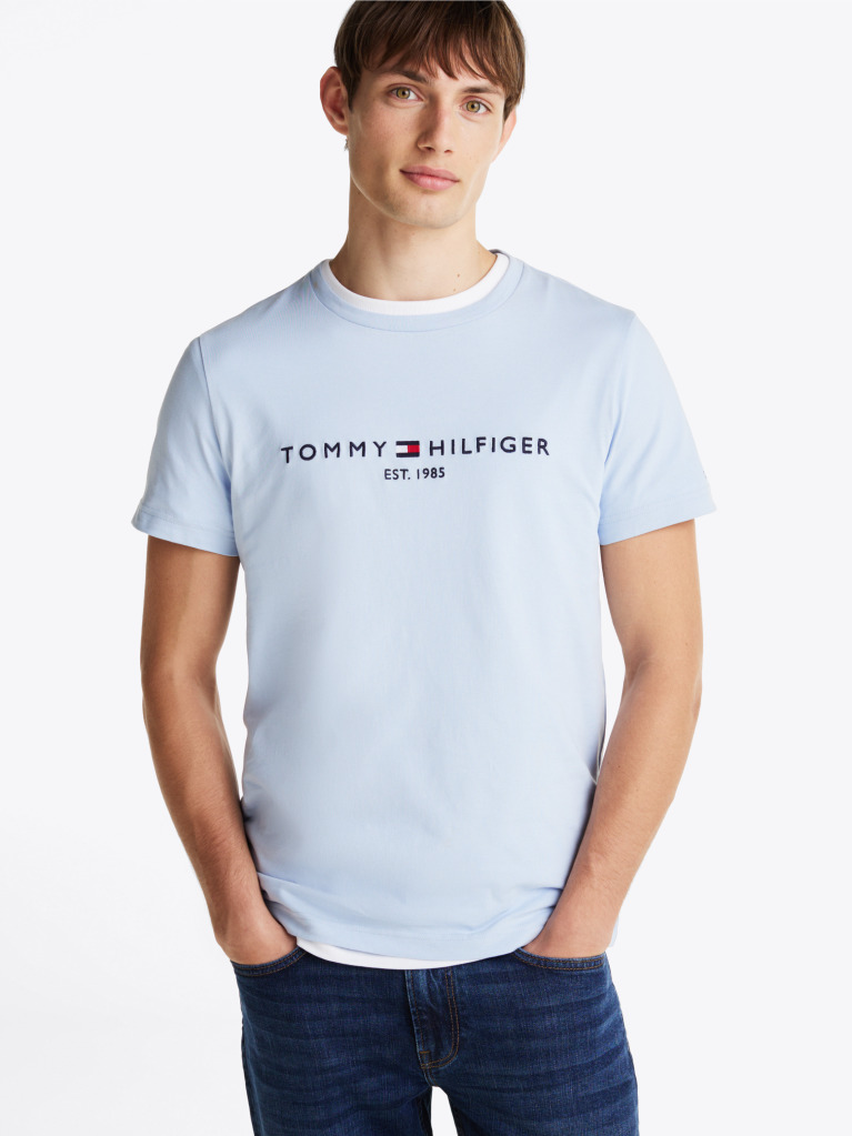 Μπλε T-Shirt Απο Οργανικό Βαμβάκι  Άνδρες