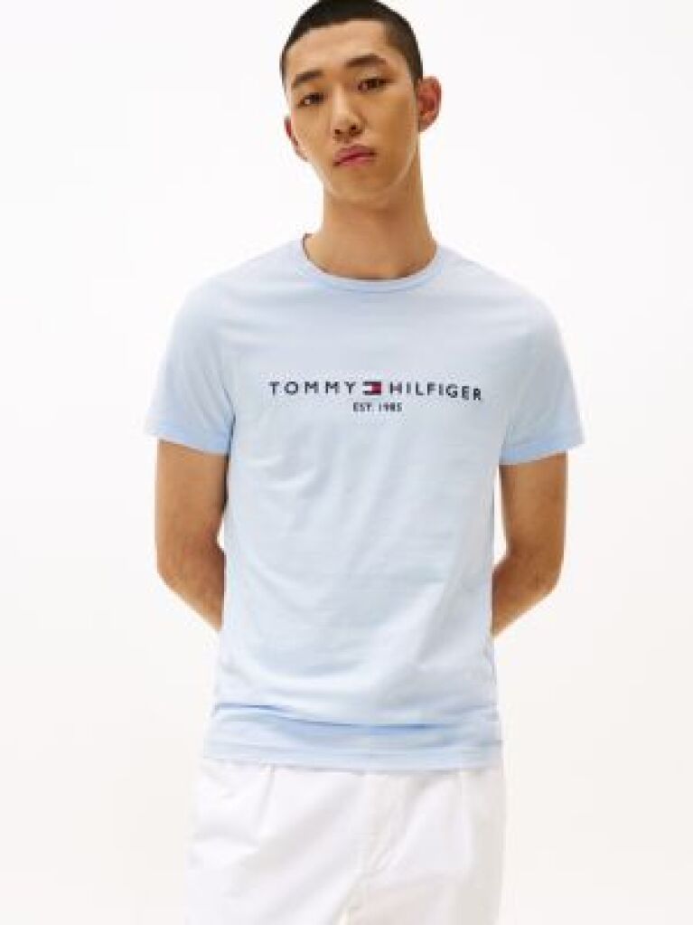 Μπλε T-Shirt Απο Οργανικό Βαμβάκι  Άνδρες