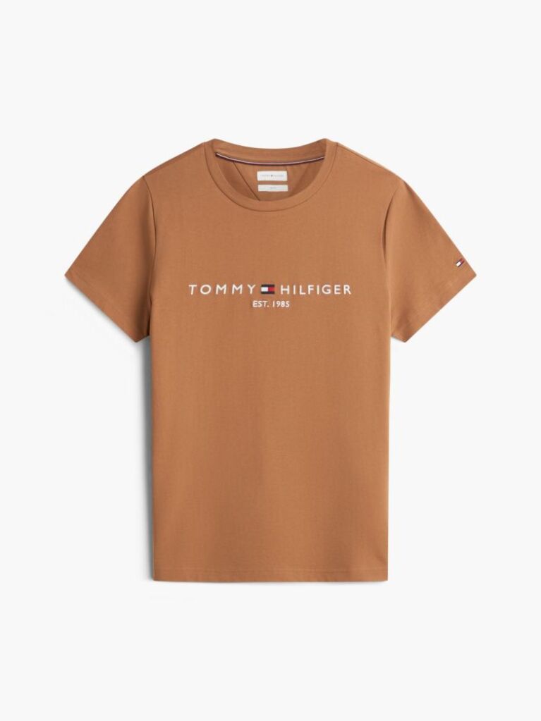 Καφέ T-Shirt Απο Οργανικό Βαμβάκι  Άνδρες