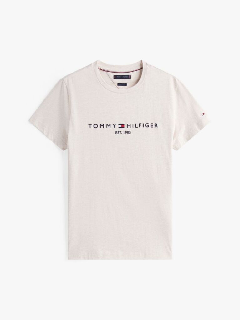 Μπεζ T-Shirt Απο Οργανικό Βαμβάκι  Άνδρες