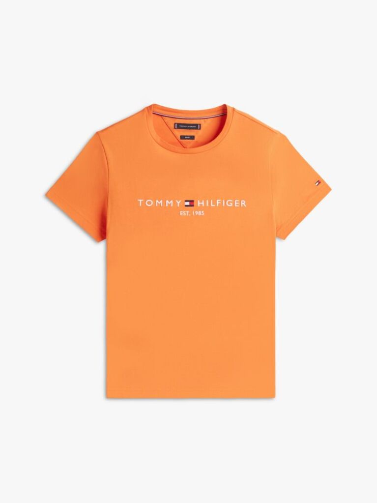 Πορτοκαλί T-Shirt Απο Οργανικό Βαμβάκι  Άνδρες