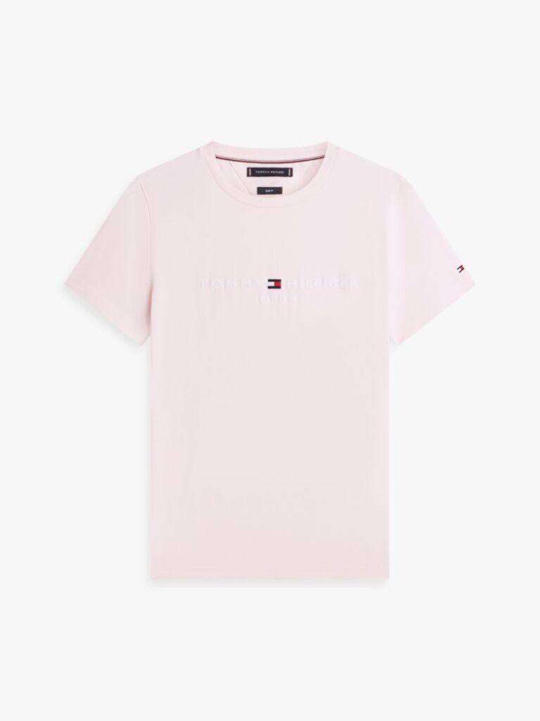 Ροζ T-Shirt Απο Οργανικό Βαμβάκι  Άνδρες