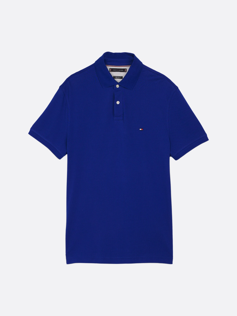 Blue 1985 Organic Cotton Regular Fit Polo  Men