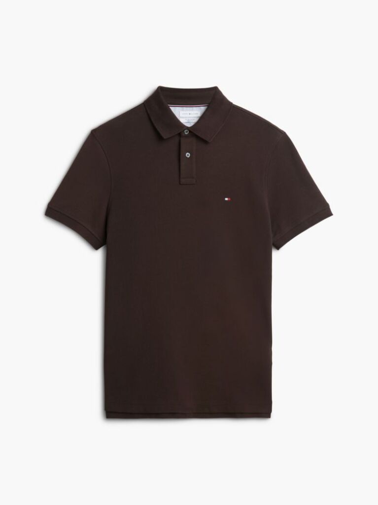 Brown 1985 Organic Cotton Regular Fit Polo  Men