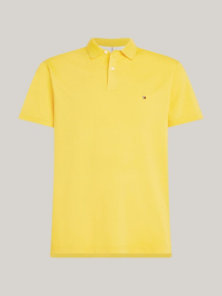 Yellow 1985 Organic Cotton Regular Fit Polo  Men