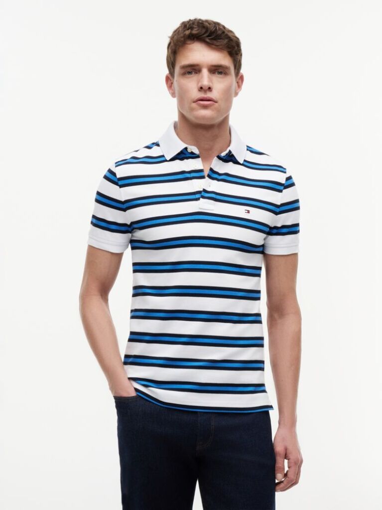 Multi 1985 Organic Cotton Slim Fit Polo  Men