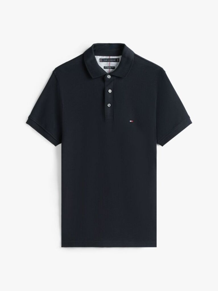 Blue 1985 Organic Cotton Slim Fit Polo  Men