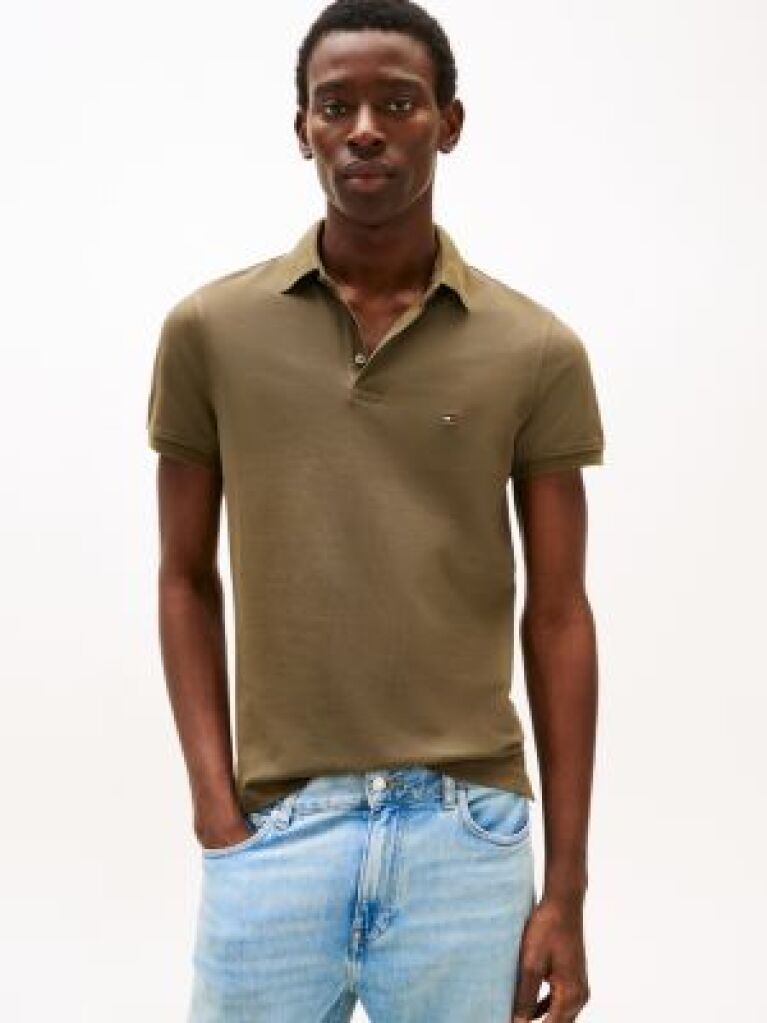 Green 1985 Organic Cotton Slim Fit Polo  Men