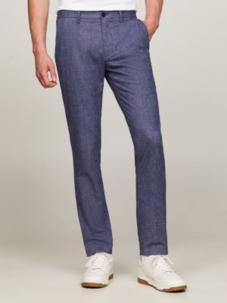 Blue BLEECKER SLIM WOVEN TROUSERS  Men