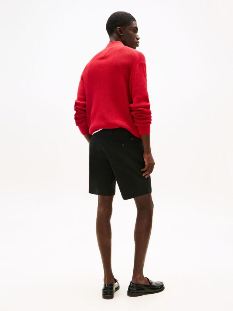 Black Essential 1985 Organic Cotton Bermuda Shorts  Men
