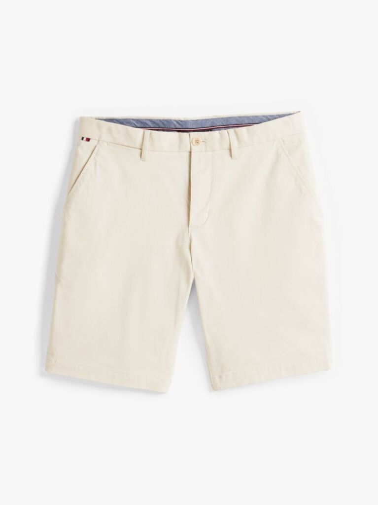 White 1985 Essential Harlem Relaxed Fit Bermuda Shorts  Men