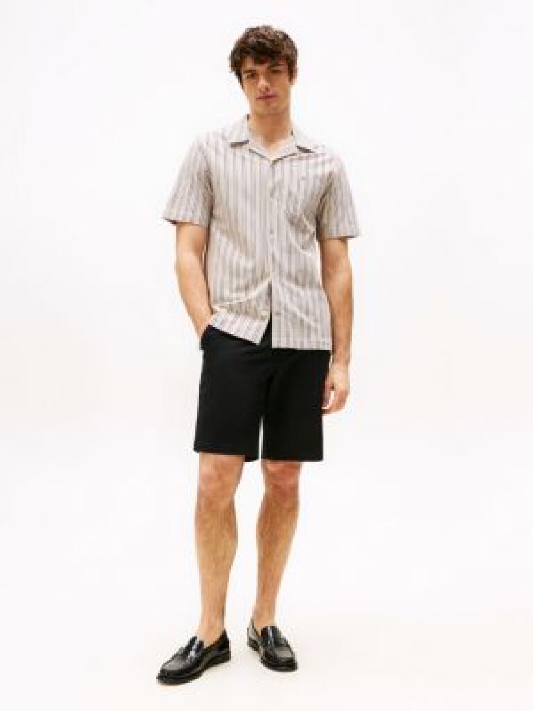 Black 1985 Essential Harlem Relaxed Fit Bermuda Shorts  Men