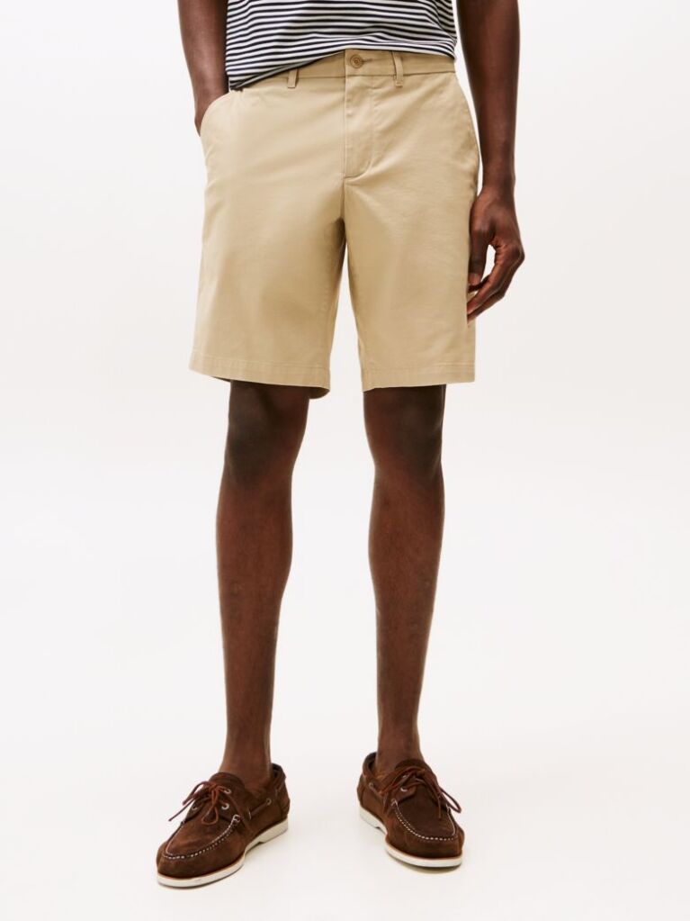 Beige 1985 Essential Harlem Relaxed Fit Bermuda Shorts  Men
