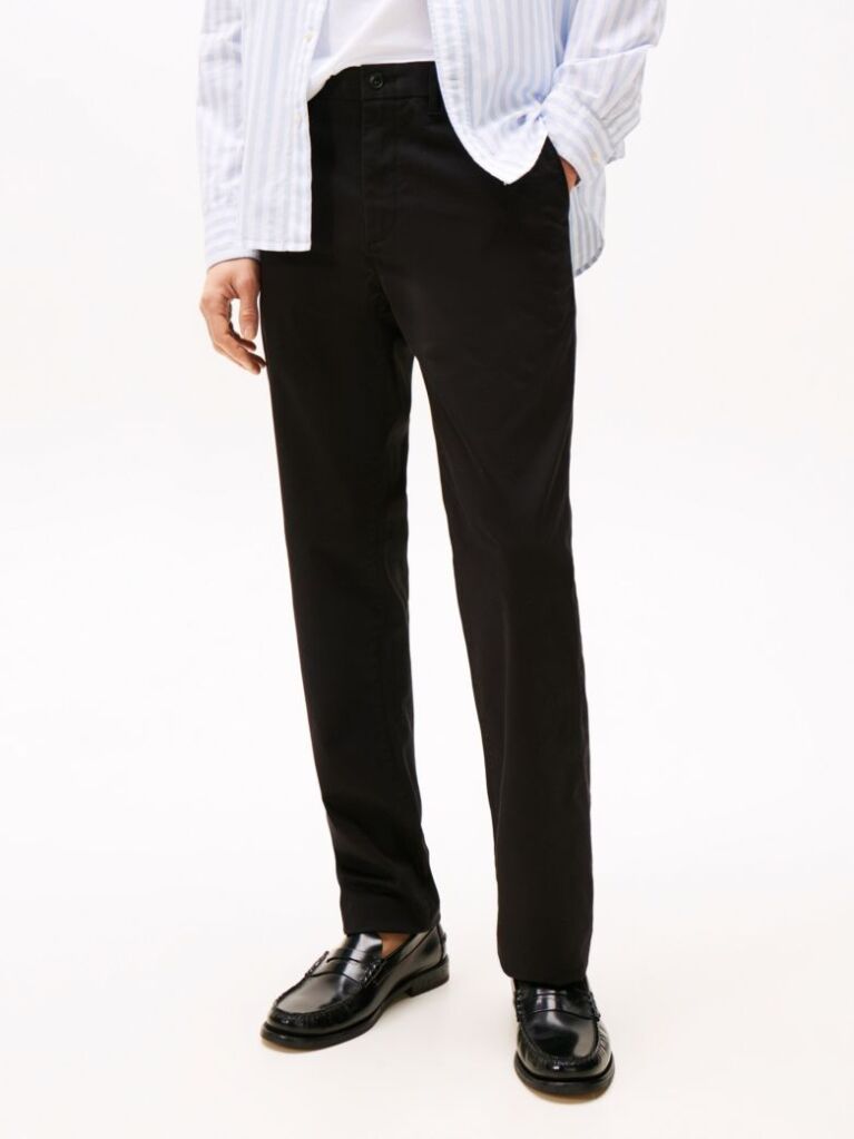 Black 1985 Collection Denton Fitted Chinos  Men