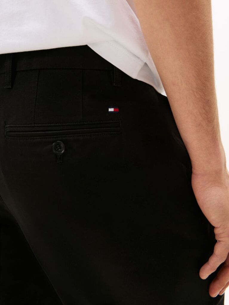 Black 1985 Collection Denton Fitted Chinos  Men