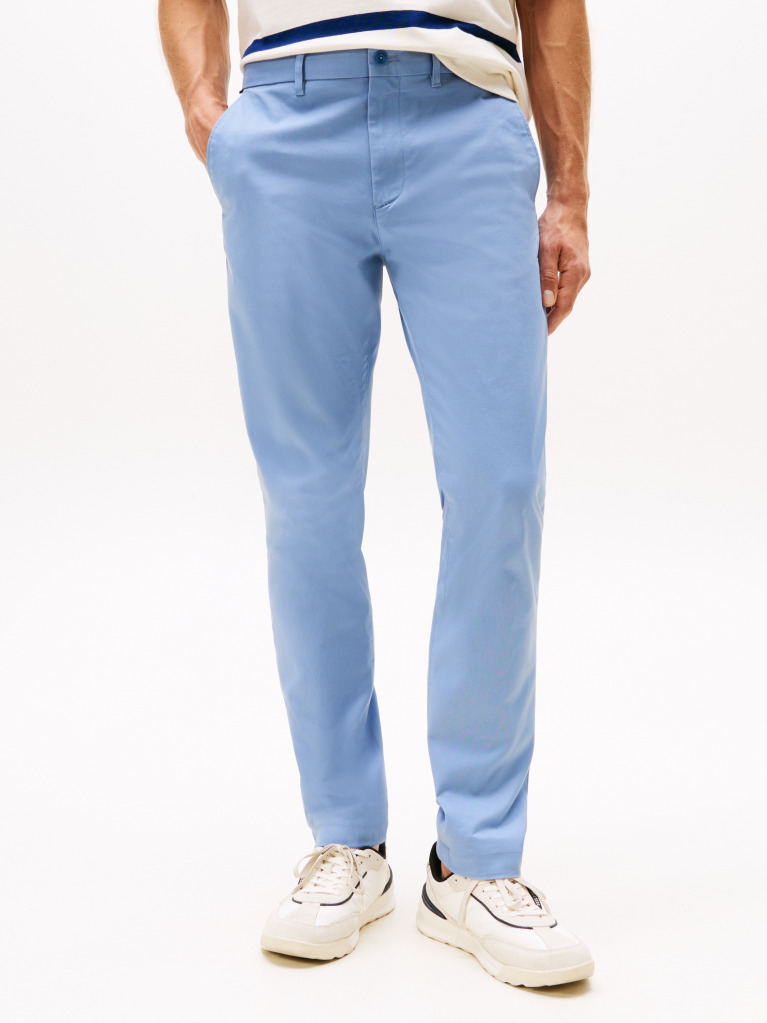 Μπλε Bleecker Slim Παντελόνι Chino  Άνδρες