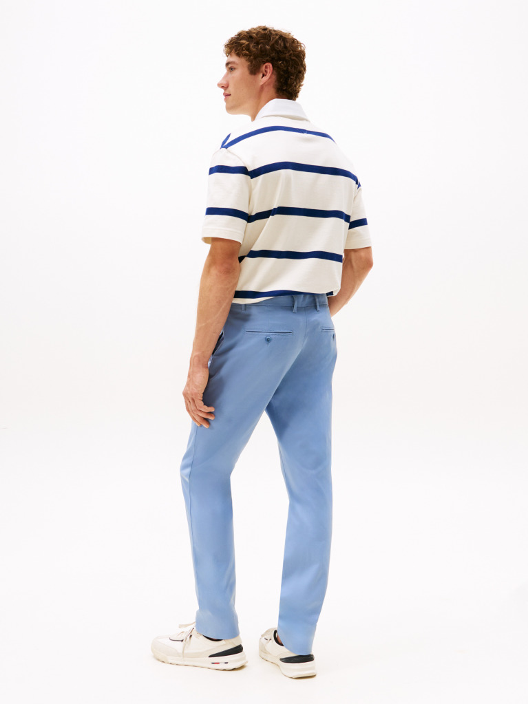 Μπλε Bleecker Slim Παντελόνι Chino  Άνδρες