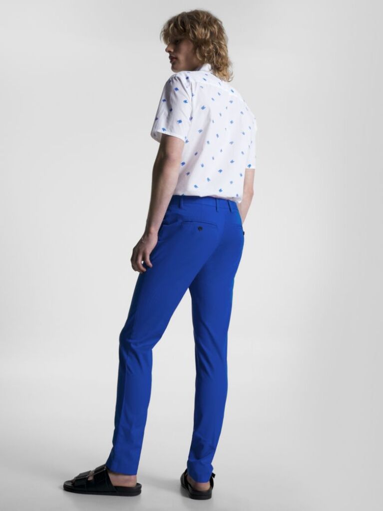 Blue Bleecker Slim Chinos  Men