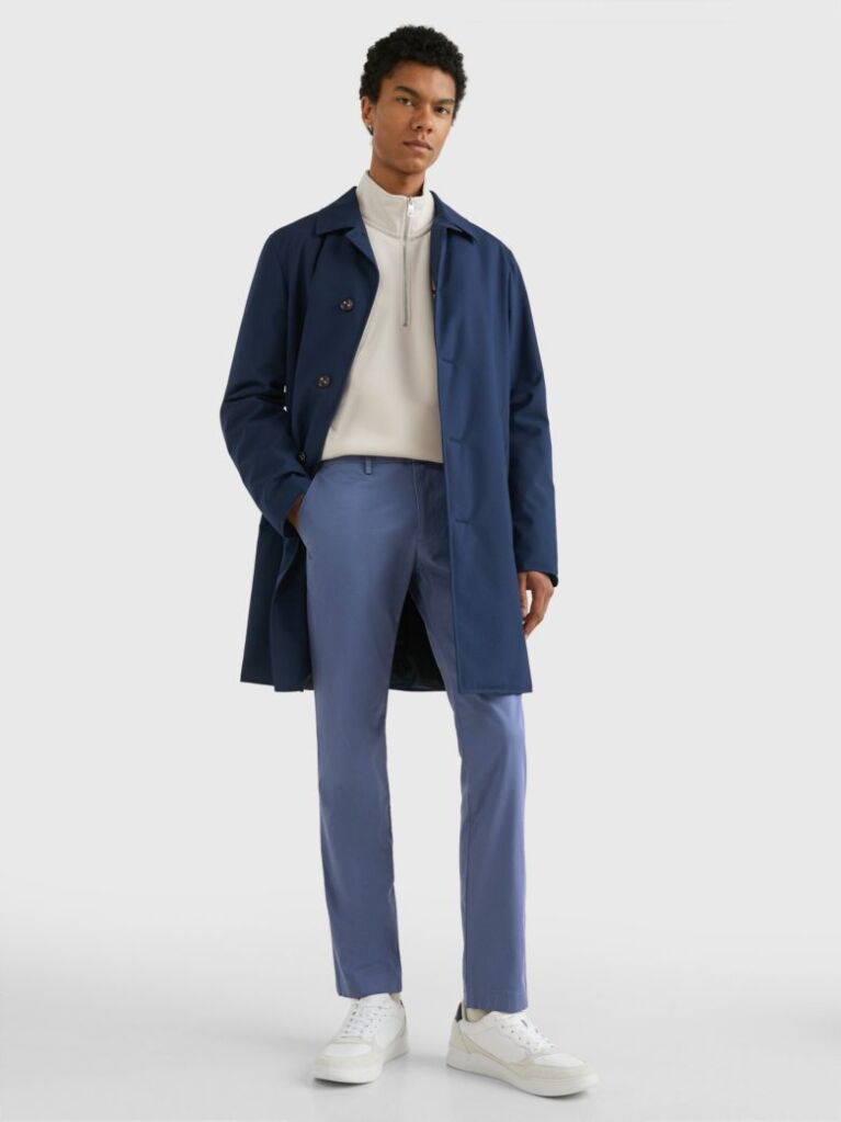 Blue Bleecker Slim Chinos  Men