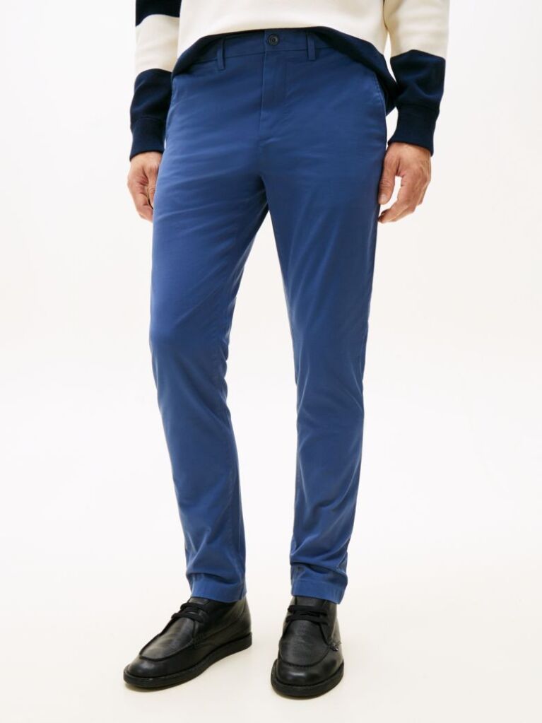 Blue Bleecker Slim Chinos  Men