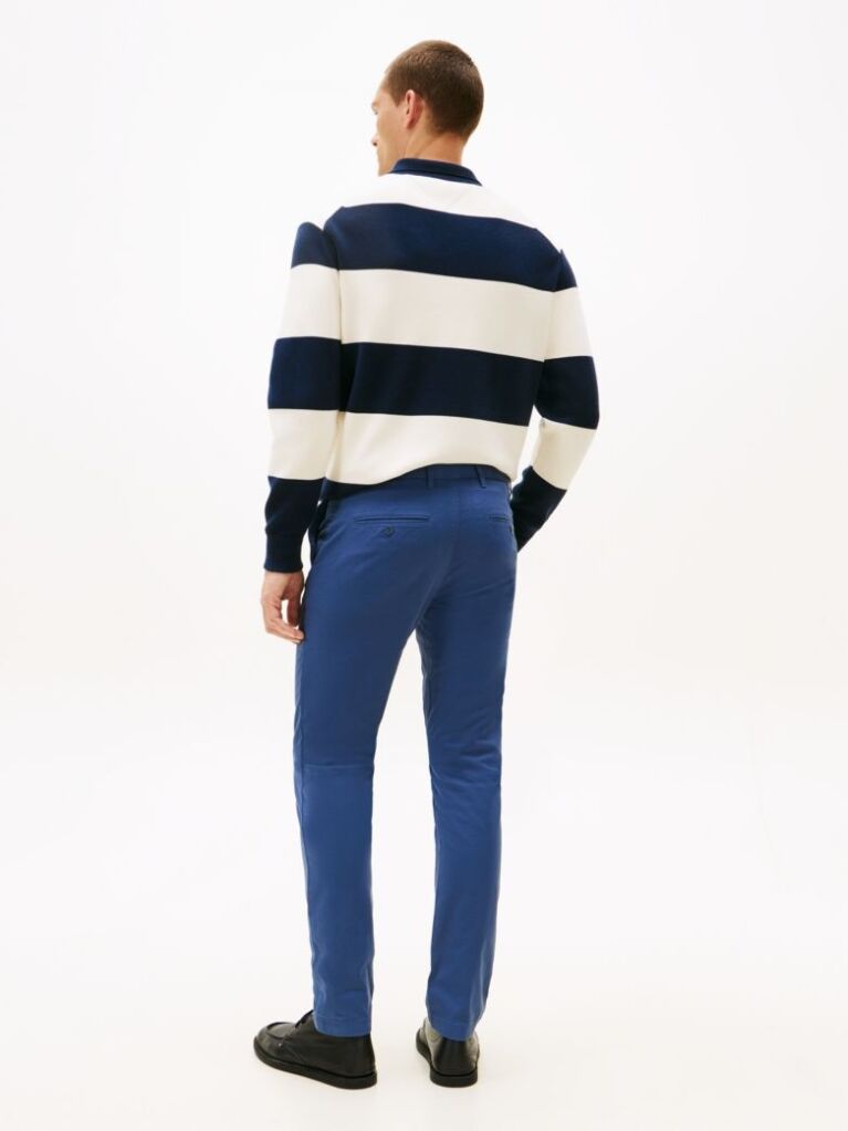 Blue Bleecker Slim Chinos  Men