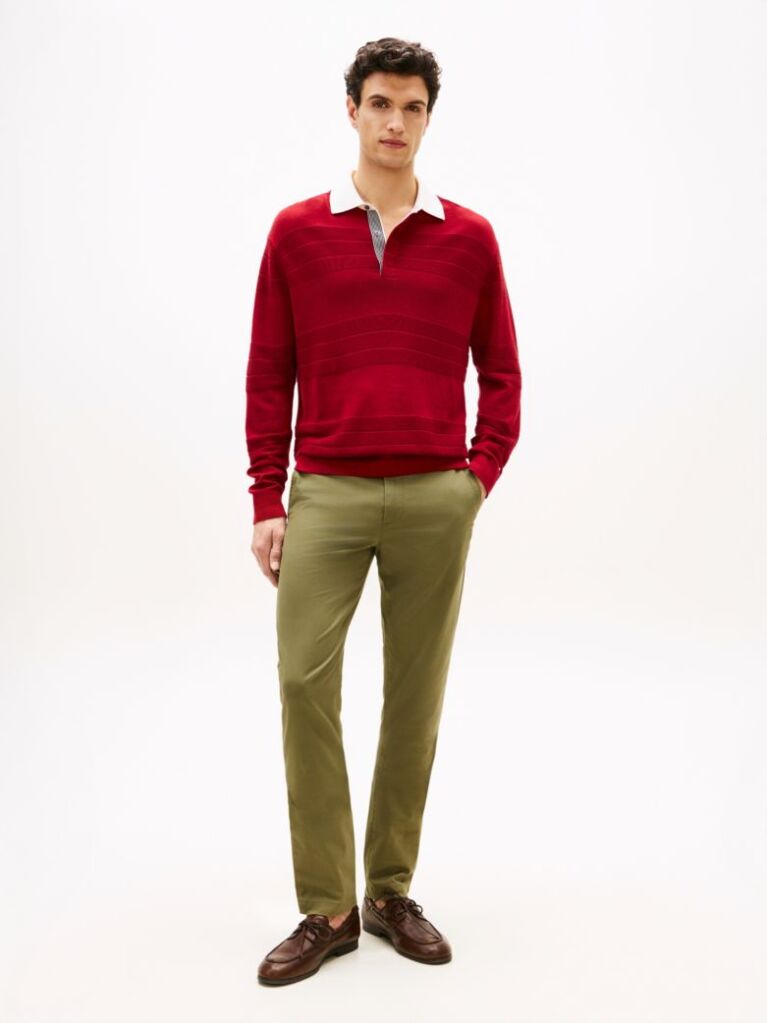 Πράσινο Bleecker Slim Παντελόνι Chino  Άνδρες