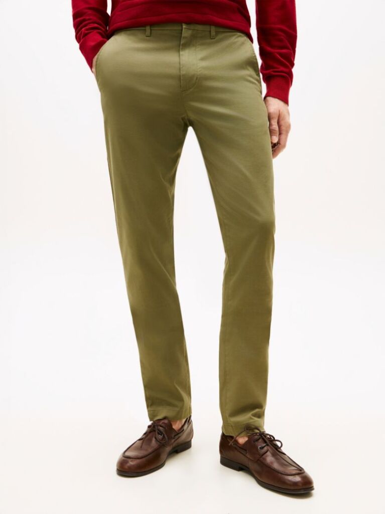 Πράσινο Bleecker Slim Παντελόνι Chino  Άνδρες
