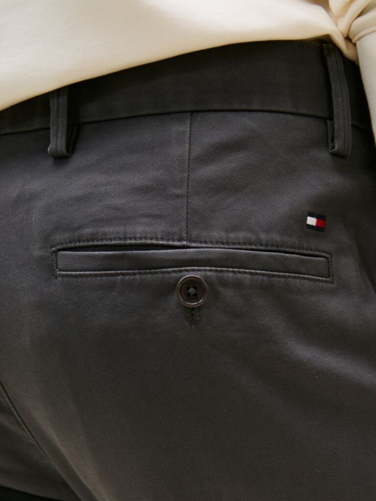 Γκρι Bleecker Παντελόνι Chinos Από Ελαστικό Βαμβάκι  Άνδρες