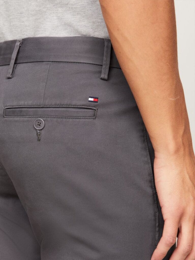 Γκρι Bleecker Παντελόνι Chinos Από Ελαστικό Βαμβάκι  Άνδρες