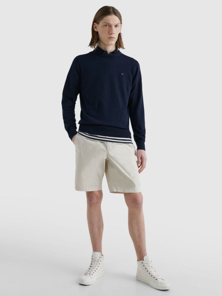 Blue 1985 Crew Neck Sweater  Men