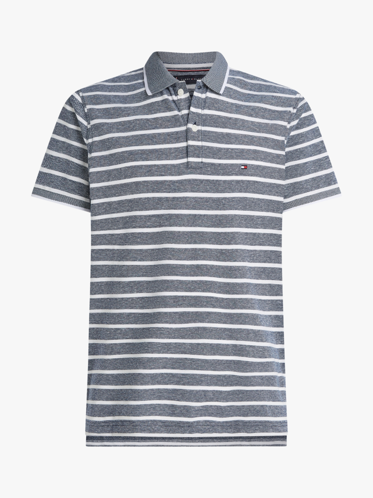 Multi Regular Fit Linen Polo Shirt  Men